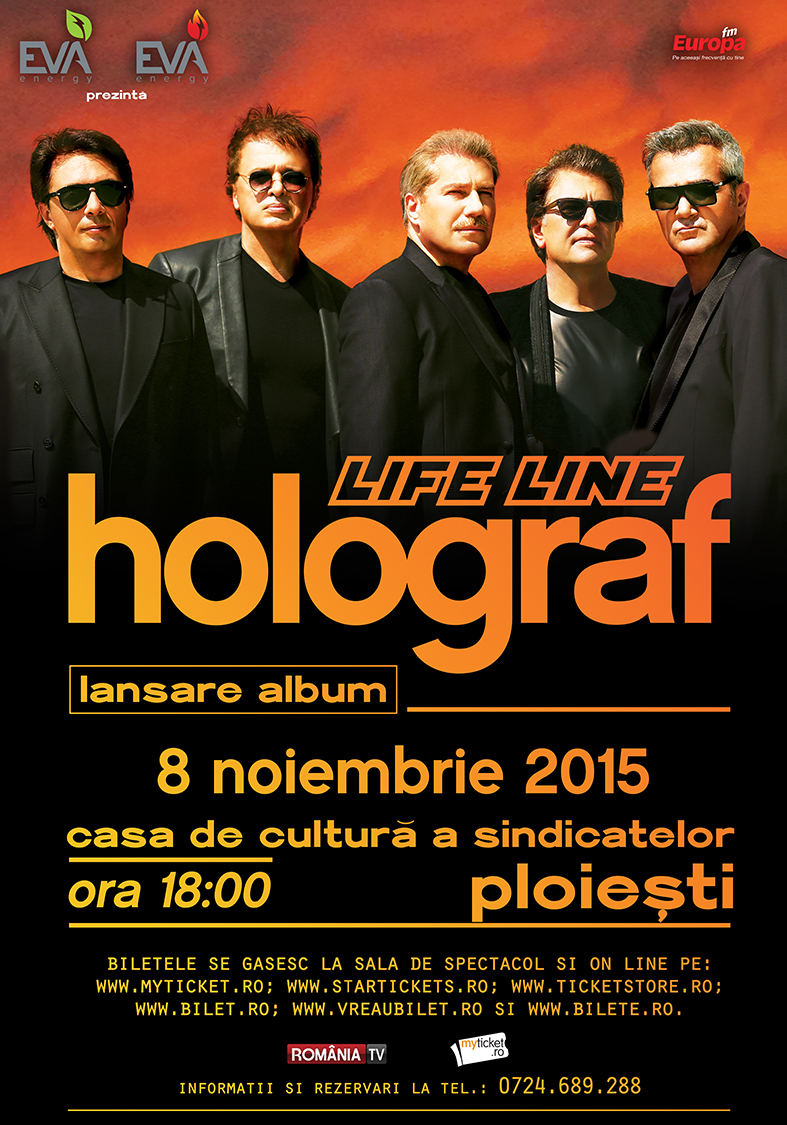 Holograf Life Line Poster Ploiesti