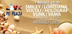 Află cine cântă pe 1 august la Europa FM Live pe Plajă
