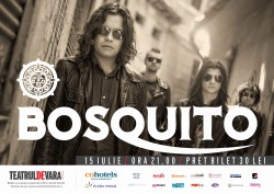 Câștigă o invitație dublă la concertul Bosquito, la Teatrul de Vară din Jupiter