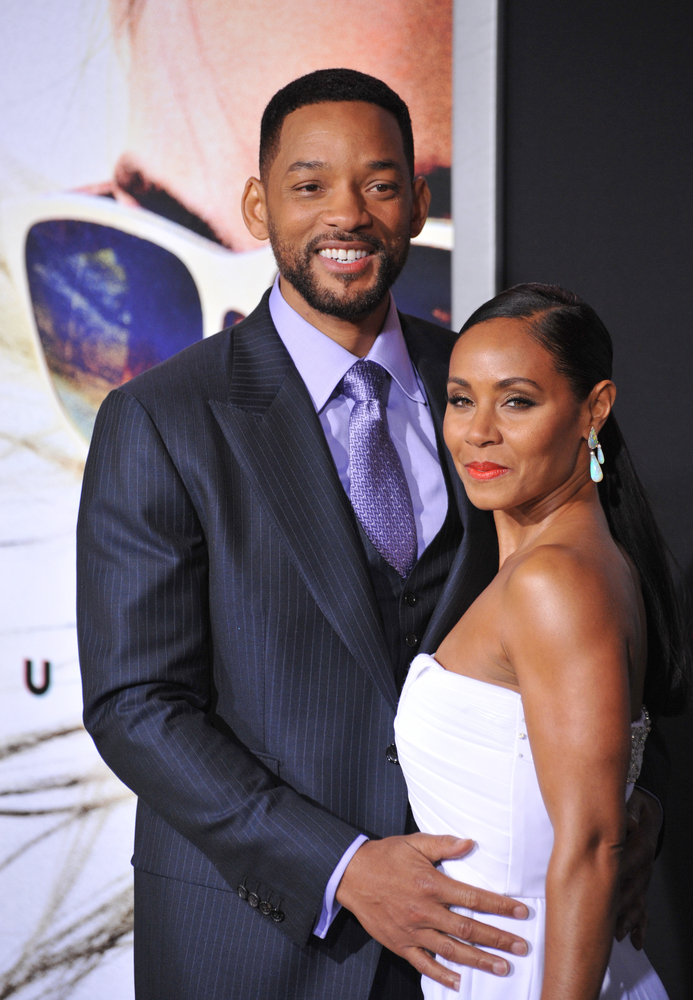 Will Smith Jada Pinkett Smith Jaguar PS shutterstock