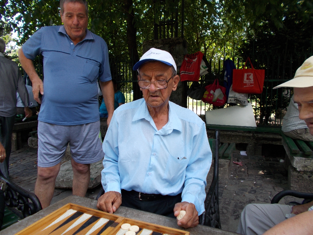 Iordan la Sahisti in Cismigiu