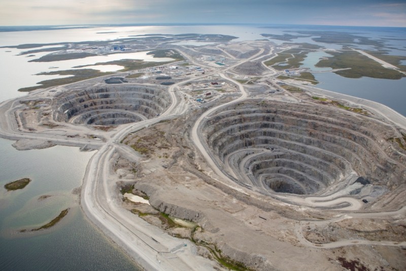 Diavik dimond mine