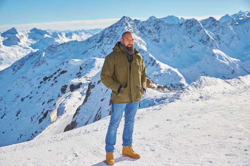 EON Productions, Metro-Goldwyn-Mayer and Sony Pictures Entertainment commence filming in Slden, Austria for the 24th James Bond adventure SPECTRE. Pictured: Dave Bautista Copyright: © 2015 Columbia TriStar Marketing Group, Inc. and MGM Studios. All rights reserved. Photo Credit: Alexander Tuma