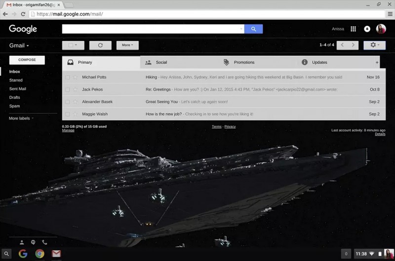 gmail star wars