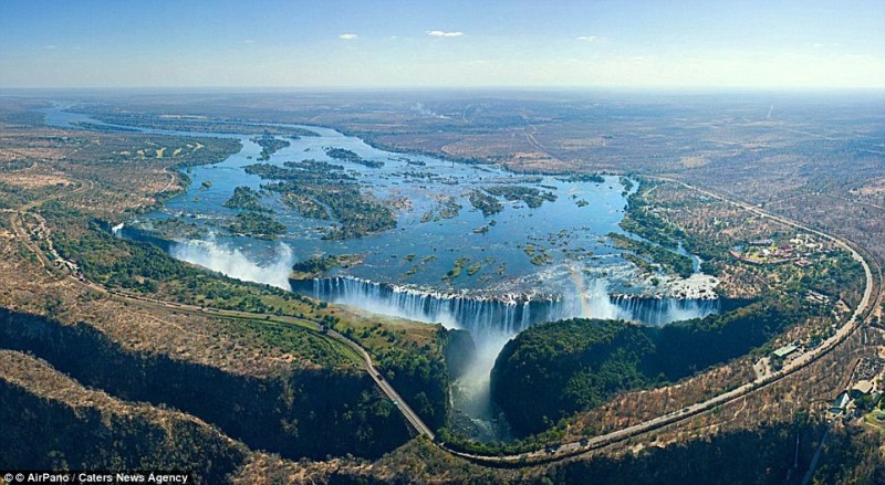 Cascada Victoria Falls din Zambia