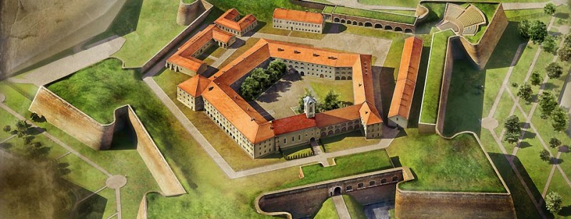 Cetatea Oradei schita