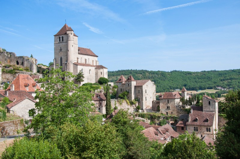 Saint-Cirq-Lapopie, Franta shutterstock