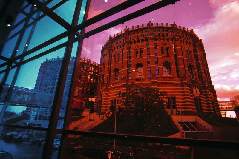 două vechi uzine de gaz Viena