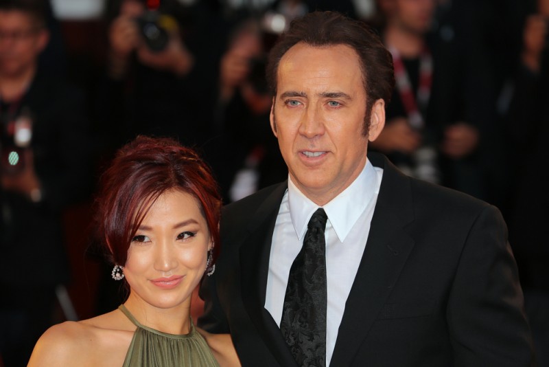 Alice Kim and Nicolas Cage Matteo Chinellato  Shutterstock