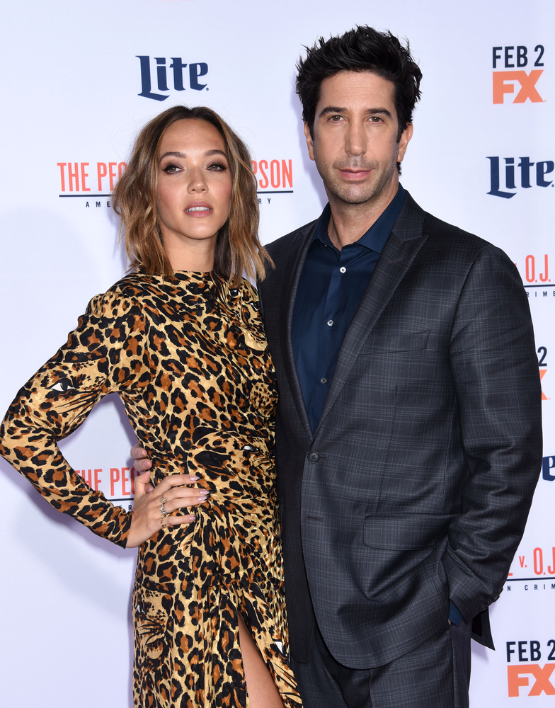 Zoe Buckman and David Schwimmer Ga Fullner  Shutterstock
