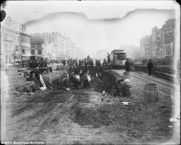 construirea metroului New York (3)