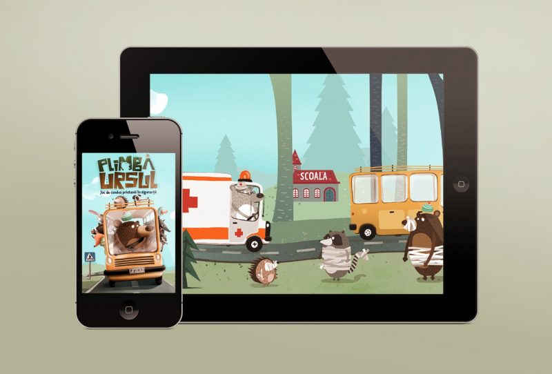 Plimba Ursul_pe smartphone si tableta