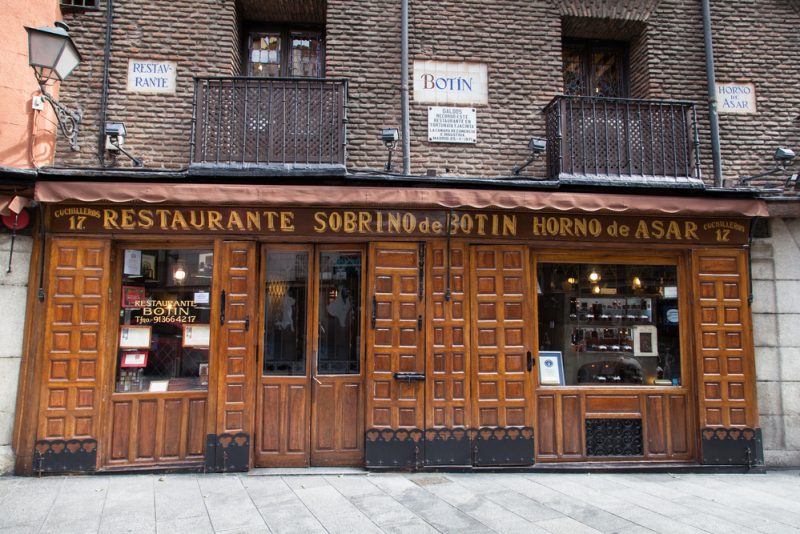restaurantul Botin Eric Crama Shutterstock