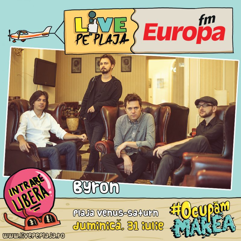 Byron la Europa FM Live pe Plaja