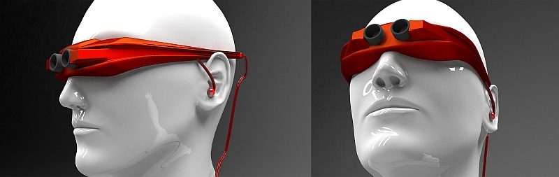 Prototipul din proiectul Oculus - ochelarii Mitra