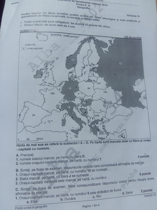 geografie 1