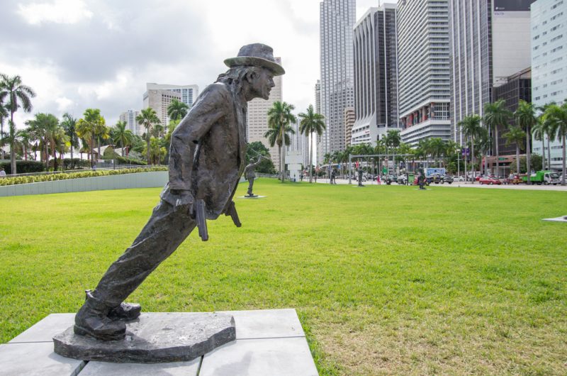 Michael Jackson statue in Miami_248671360