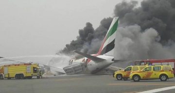 Aeropotul internaţional Dubai: întârzierea decolărilor, după prăbuşirea unui avion Emirates