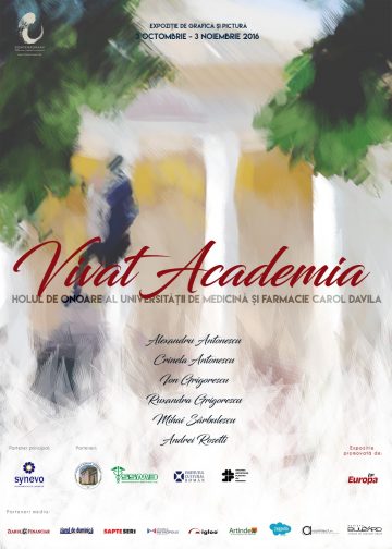Expoziția Vivat Academia, deschisă luni la UMF Carol Davila