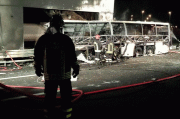 Mai mulţi elevi unguri au murit într-un accident de autocar în Italia