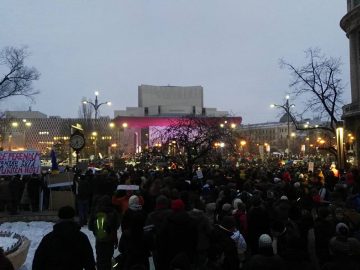 În Capitală s-au strâns deja o mie de protestari