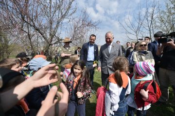Prințul Charles a vizitat Parcul Național Văcărești – GALERIE FOTO