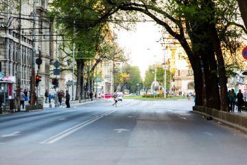 Bucureștiul fără mașini. Cum arată străzile orașului de Paște – GALERIE FOTO
