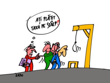 Caricaturistul Octavian Andronic, la aniversare