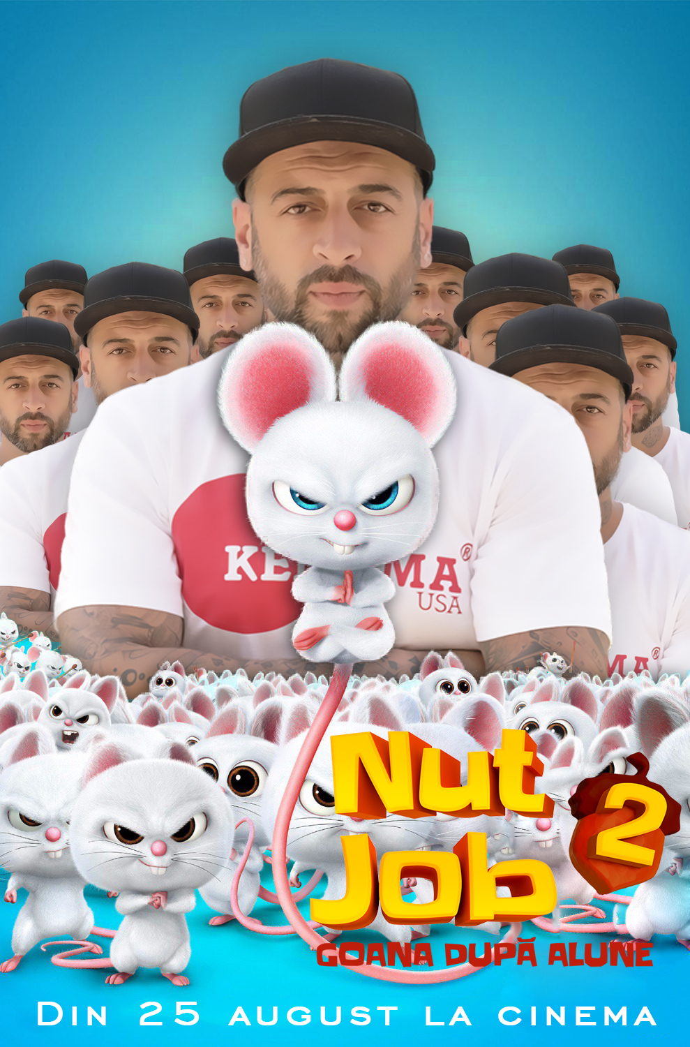CRBL intră în rolul lui Mr. Feng în ”The Nut Job 2 Nutty by Nature