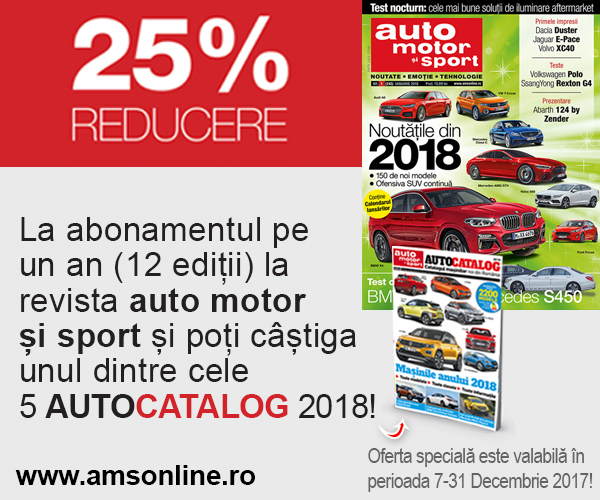 Câștigă unul dintre cele 5 AutoCatalog 2018, Catalogul mașinilor noi