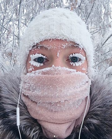 Cum este iarna în cel mai friguros sat din Siberia – GALERIE FOTO
