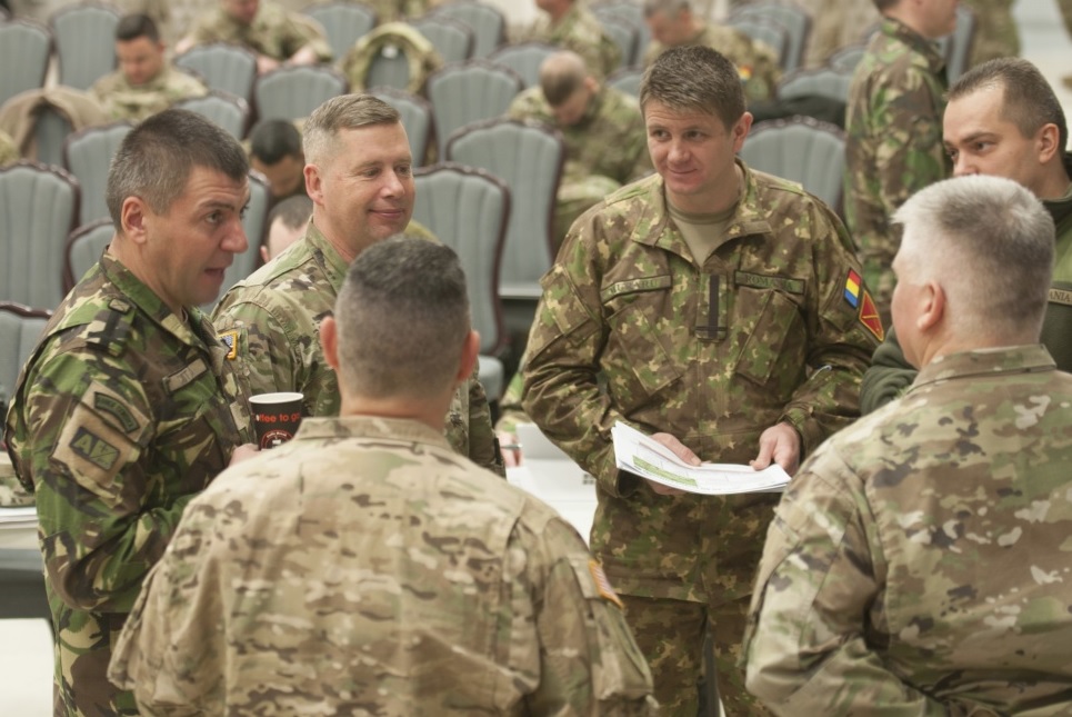 BRAȘOV: Exerciţiu militar multinaţional în Poligonul Cincu
