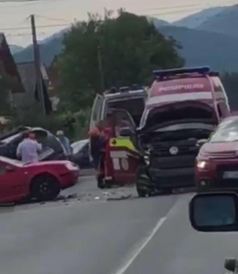 Maramureș: accident pe DN 18