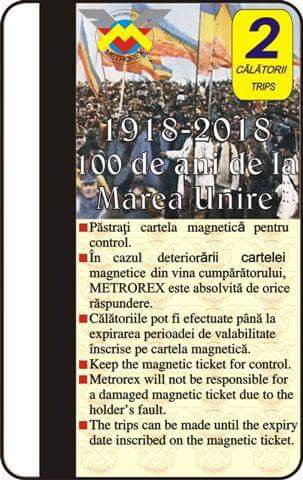 Metrorex sărbătorește 100 de ani de la Marea Unire