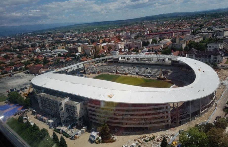 Romania Neterminată Stadionul Din Targu Jiu Europa Fm