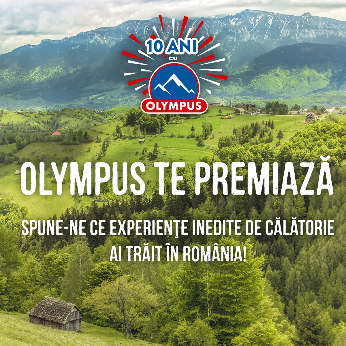 Experiențele tale de călătorie în România îţi aduc premii de la Olympus