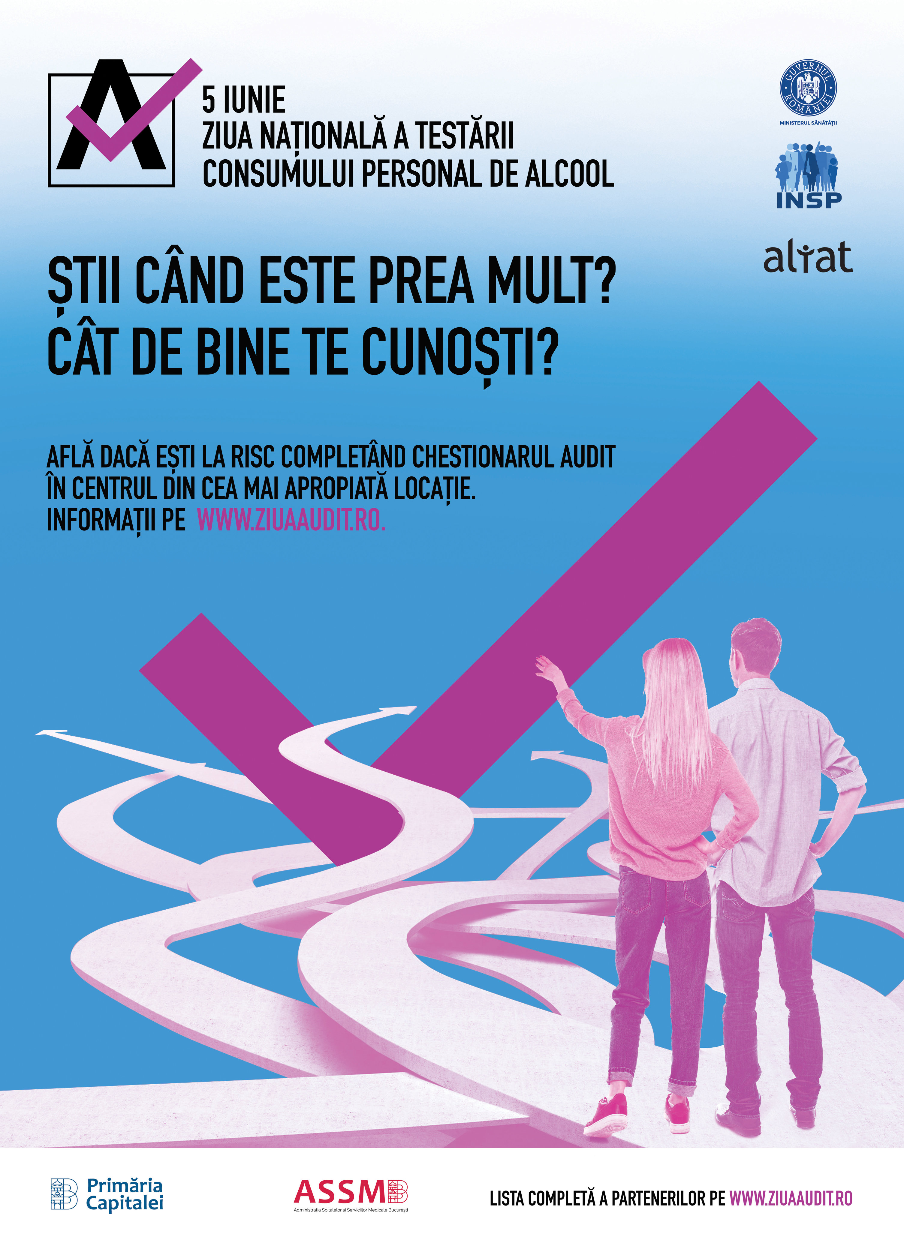 Ce este AUDIT (Alcohol Use Disorder Identification Test), care poate fi făcut gratuit miercuri sub îndrumarea unui specialist