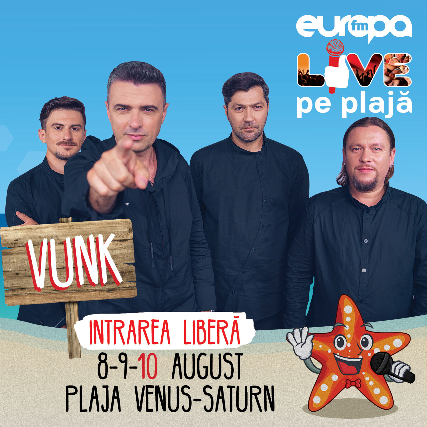 Vunk Face Alături De Tine Playlistul Pentru Europa Fm Live Pe