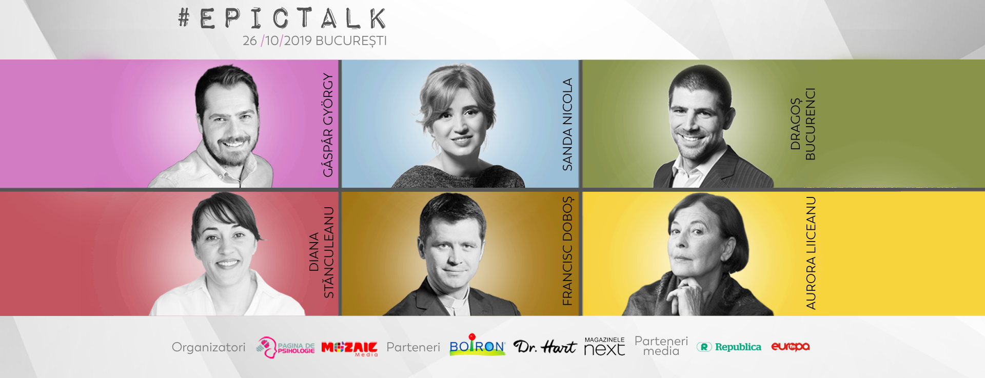 #EpicTalk2019  Bilete la preț redus până în data de 30 iunie