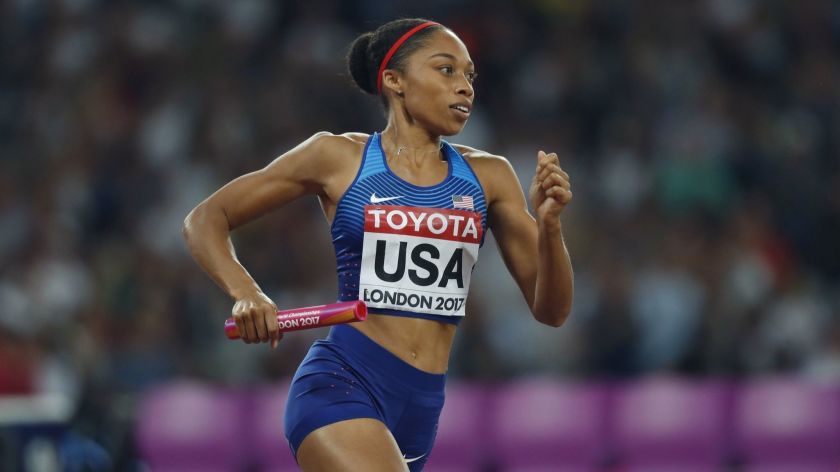 Americanca Allyson Felix l-a depășit pe Usain Bolt și este cel mai titrat atlet din istorie