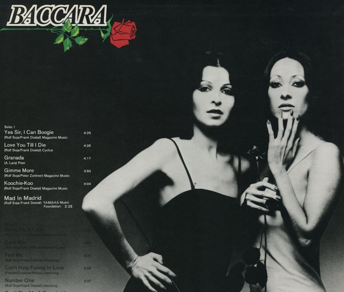 Baccara – Yes Sir, I Can Boogie
