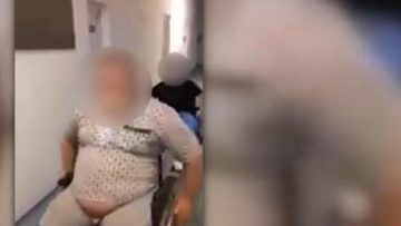 Anchetă la SJU Giurgiu, unde doi pacienți cu COVID-19 făceau întreceri în cărucioare pe hol