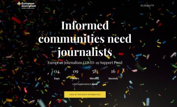 Facebook Journalism și Centrul European de Jurnalism lansează un fond pentru susținerea presei locale pe perioada crizei COVID-19