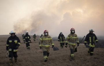 Cel mai mare parc național al Poloniei, cuprins de flăcări