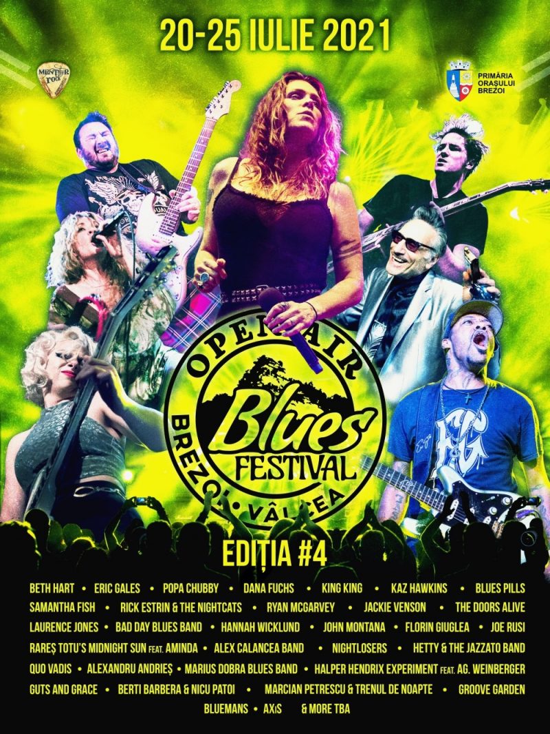 Cea dea 4a ediție a festivalului Open Air Blues Festival Brezoi
