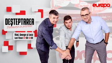 Luni începe un nou sezon Deșteptarea cu Vlad, George și Luca