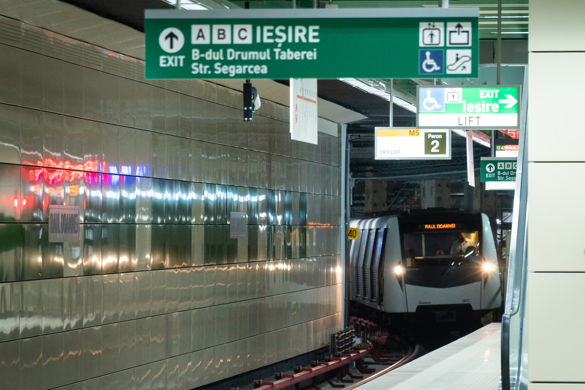 Talk Arab Motivate Cum arată stațiile de pe noua magistrală de metrou M5 | GALERIE FOTO :  Europa FM