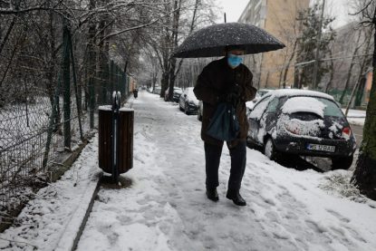 La București, vremea va fi deosebit de rece