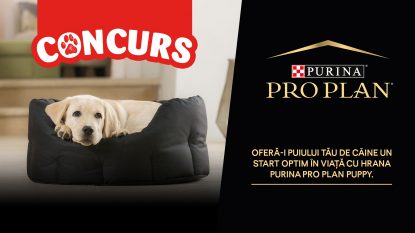 Oferă-i puiului tău de câine un start optim în viață și câștigă premii pentru el cu Purina Pro Plan la Europa FM