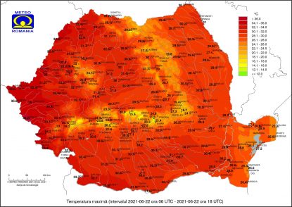 Primul cod roșu de caniculă din acest an, emis de meteorologi | AUDIO